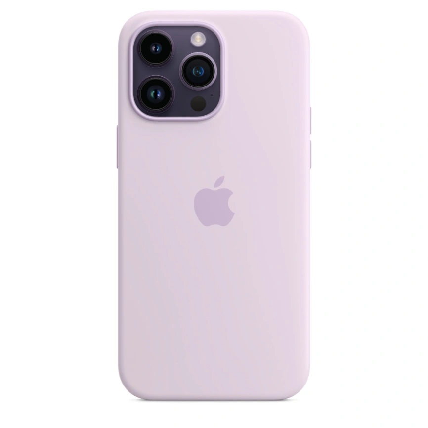 Силиконовый чехол Apple MagSafe для iPhone 14 Pro Max Lilac фото 4