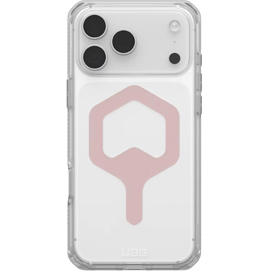 Чехол UAG MagSafe Plyo Case для iPhone 17 Pro Max Ice/Rose Gold (114530114348) фото 1