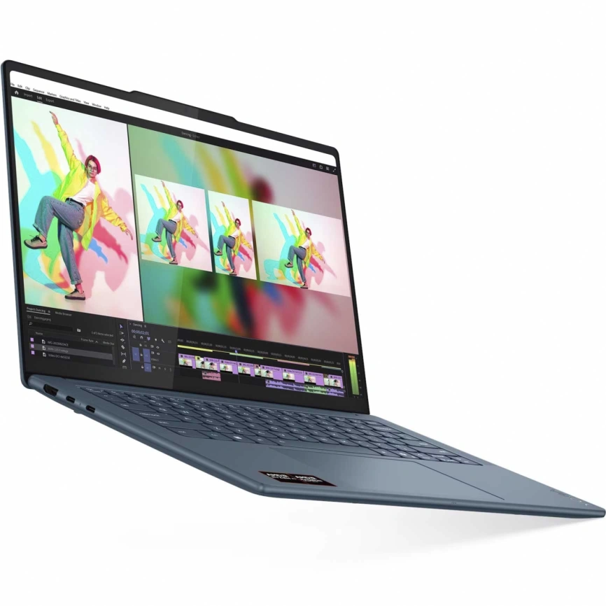 Ноутбук Lenovo Yoga Pro 7 14ASP10 14.5 OLED/R9 AI PRO 365/32GB/1TB SSD (83LX000RRK) Tidal Teal фото 5