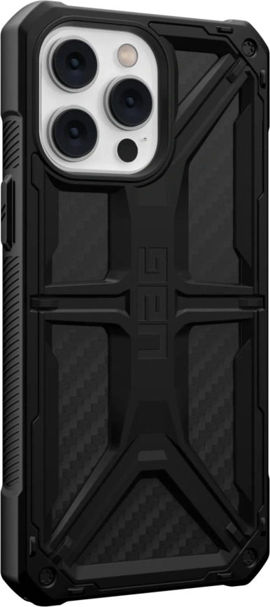 Чехол UAG Monarch для iPhone 14 Pro Max Carbon Fiber фото 6
