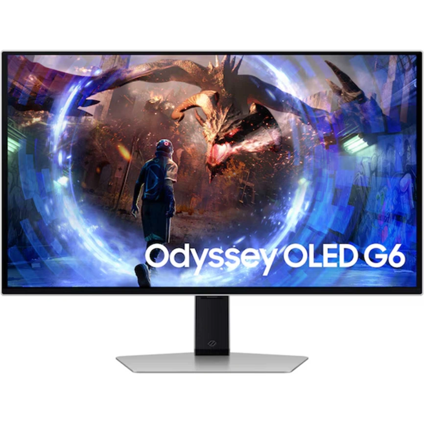 Монитор Samsung 27" Odyssey G6 S27DG600SIXCI OLED Black/Silver (LS27DG600SIXCI) фото 1