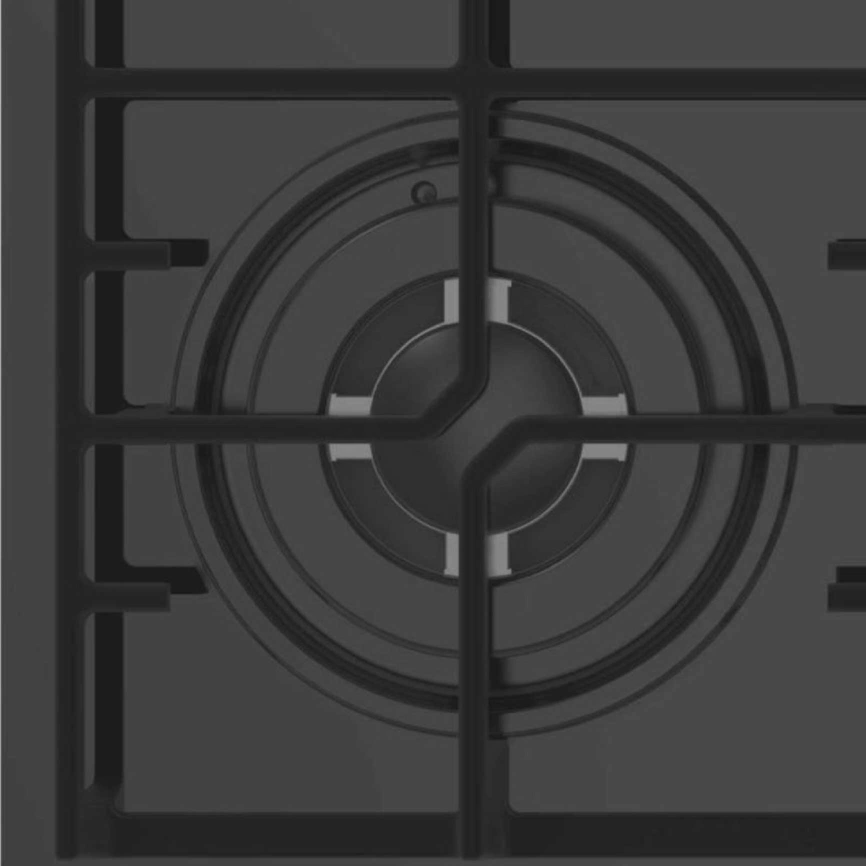 Газовая варочная панель Korting HGG 6451 CTN Black Glass фото 3