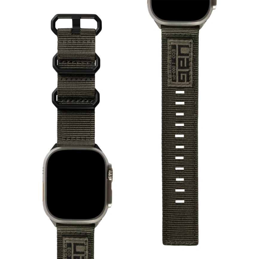 Ремешок UAG Nato Eco Strap 49mm Apple Watch Foliage Green (194001117245) фото 1