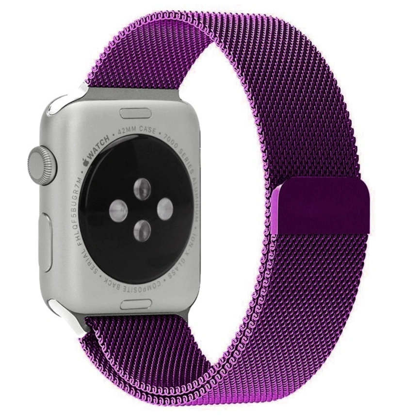 Ремешок Mokka Milanese Loop для Apple Watch 38/40/41mm Loop Purple фото 1
