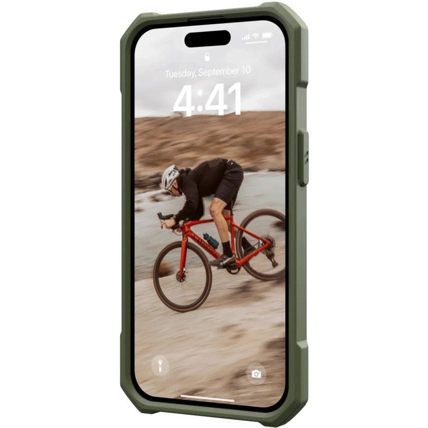 Чехол UAG с поддержкой MagSafe Essential Armor для iPhone 15 Plus Olive Drab (114307117272) фото 5