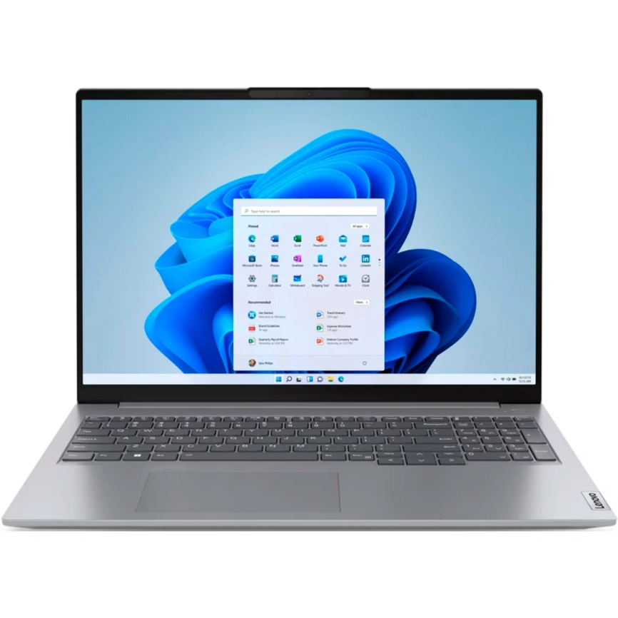 Ноутбук Lenovo ThinkBook 16 G6 IRL 16 WUXGA IPS/ i5-13420H/32Gb/1TbSSD (21KH00V7AK) Arctic Grey фото 4