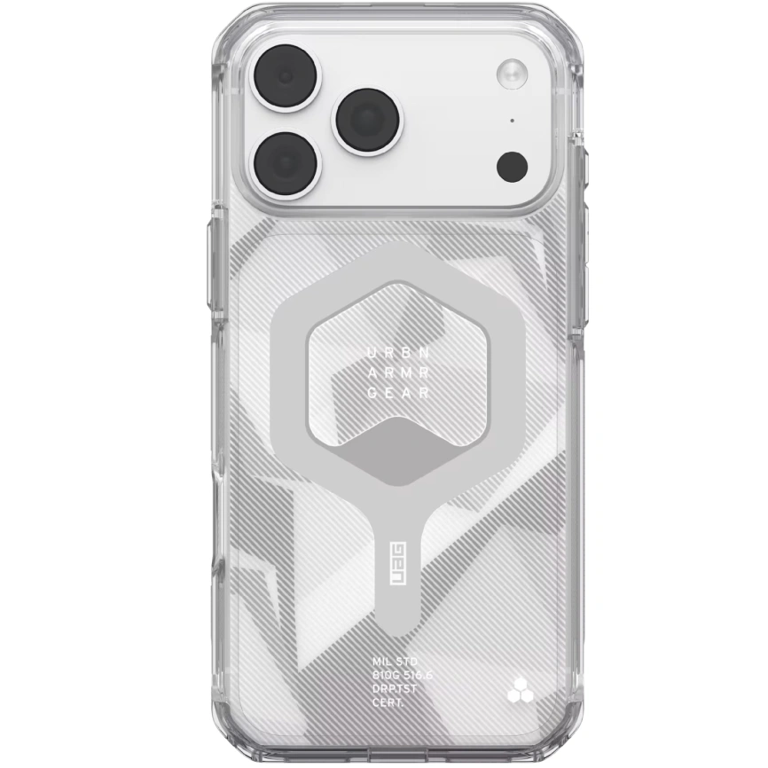 Чехол UAG MagSafe Plyo для iPhone 18 Pro Max Ice/Smoke (11459011433B) фото 1