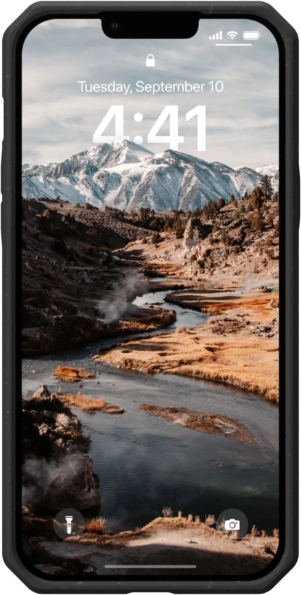 Чехол UAG Biodegradable Outback для iPhone 14 Black фото 6