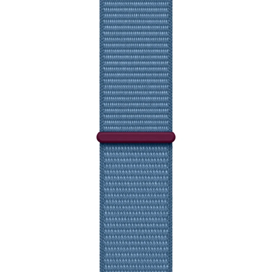 Смарт-часы Apple Watch Series 9 41mm Silver Aluminum Case with Winter Blue Sport Loop (MR923) фото 3