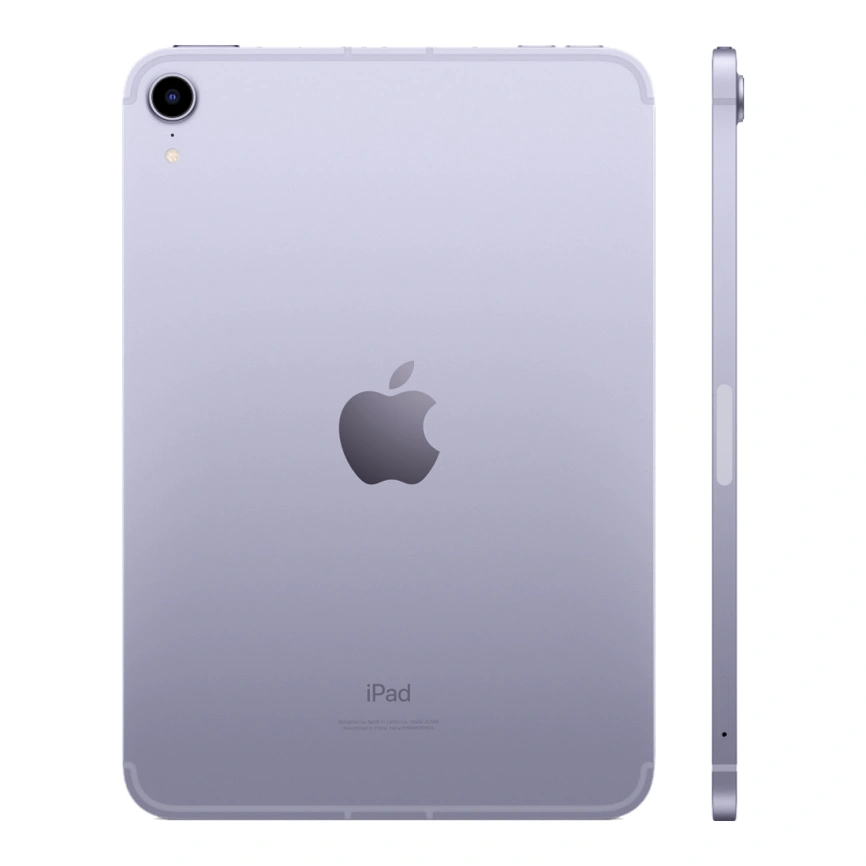 Планшет Apple iPad Mini (2021) Wi-Fi+ Cellular 64Gb Purple (MK8E3RU/A) фото 3
