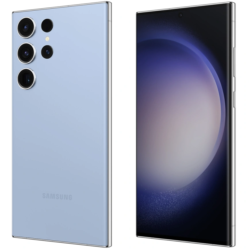 Смартфон Samsung Galaxy S23 Ultra SM-918B/DS 12/256Gb Sky Blue фото 2