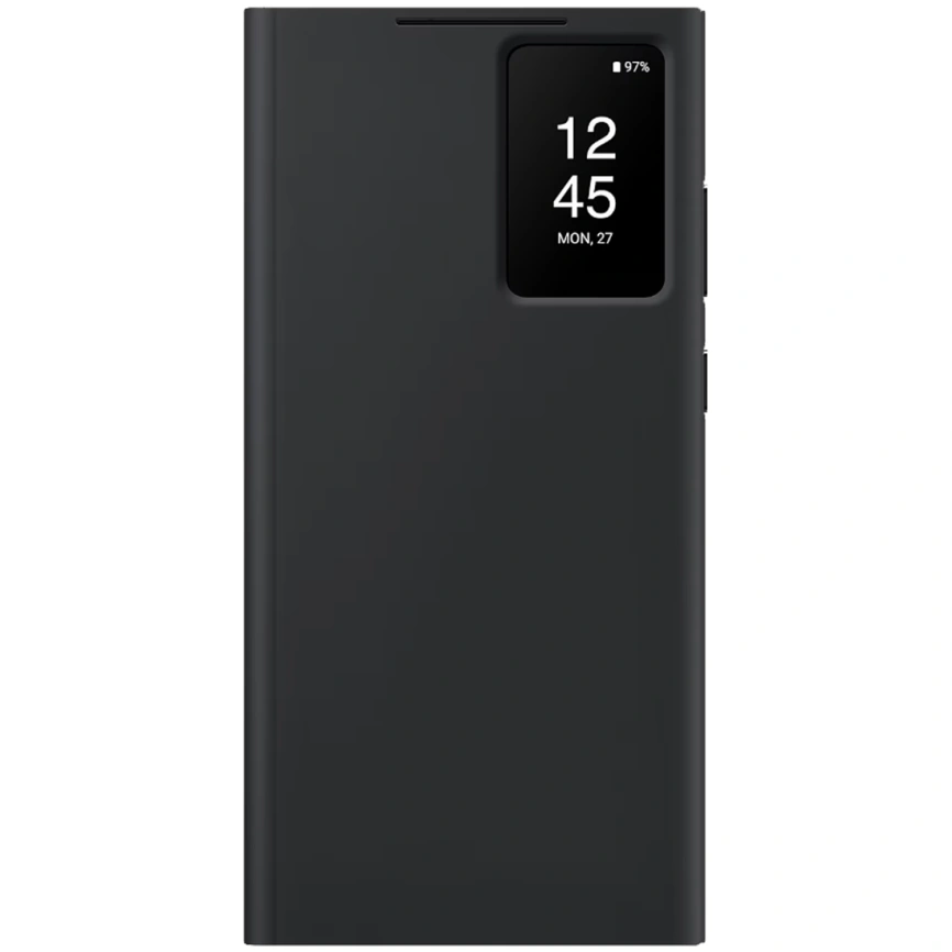 Чехол Samsung Series для Galaxy S23 Ultra Smart View Wallet Case Black фото 3