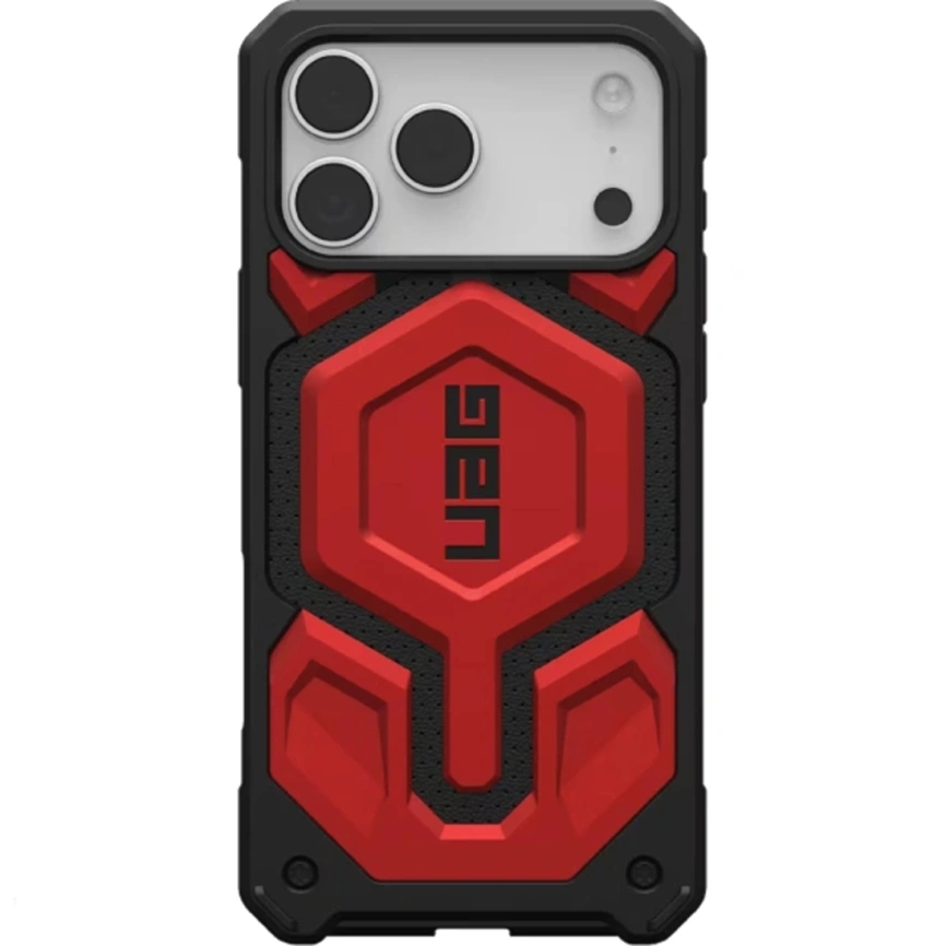 Чехол UAG MagSafe Monarch Pro для iPhone 17 Pro Crimson (114513119494) фото 1