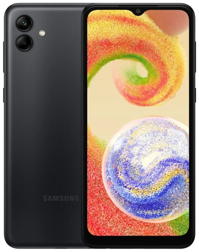 Смартфон Samsung Galaxy A04 SM-A045 3/32Gb Black фото 1