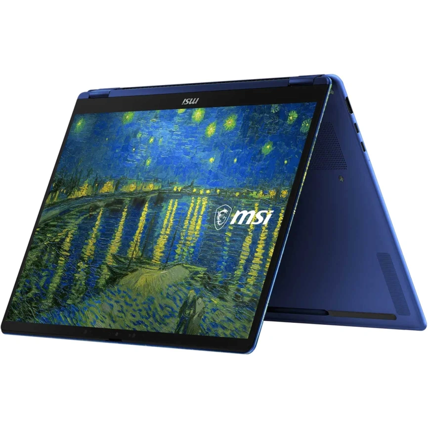 Ноутбук MSI Prestige 14 Flip AI+ Starry Night Over the Rhone-401RUY 14 OLED/X9-378H Ultra/32GB/1TB SSD (9S7-14T234-401) Star Blue фото 2