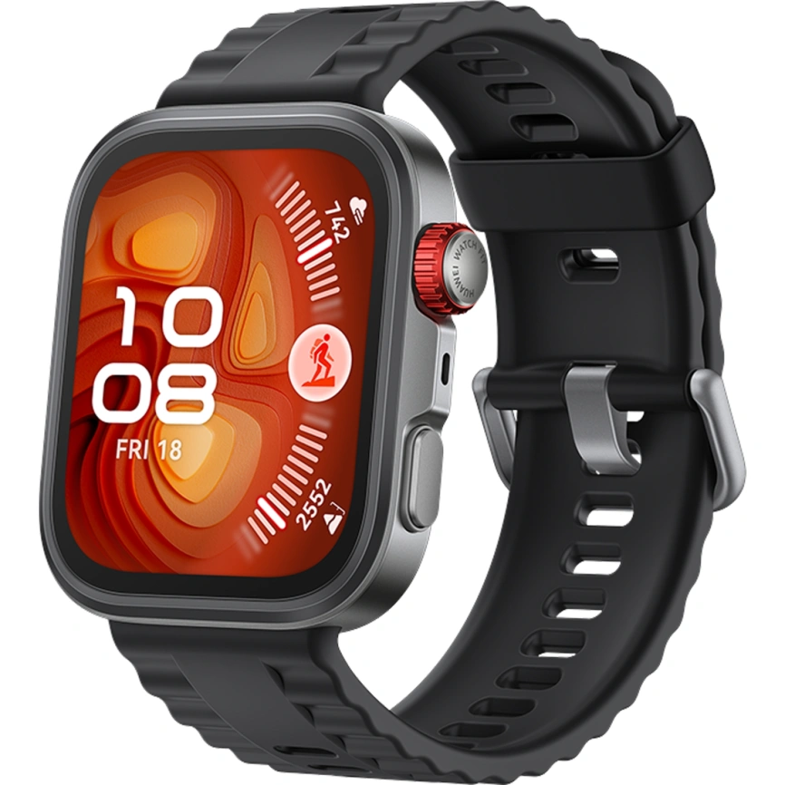 Смарт-часы Huawei Watch Fit 4 Pro Black Fluoroelastomer (55020FAJ) фото 1