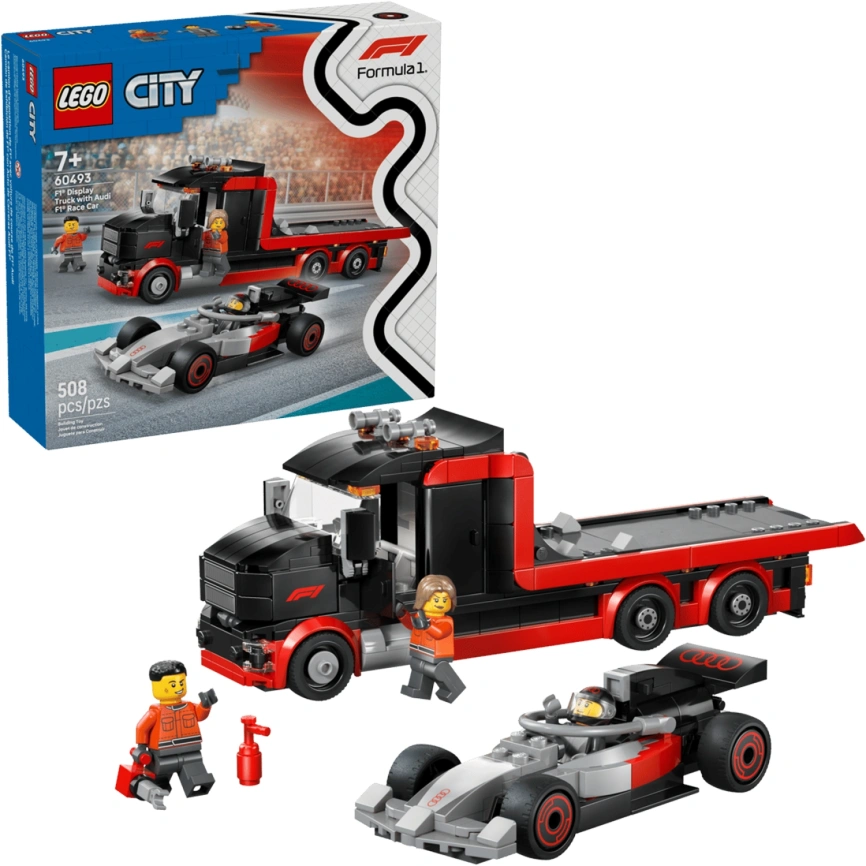 Конструктор LEGO City Display Truck with Audi F1 60493 фото 1