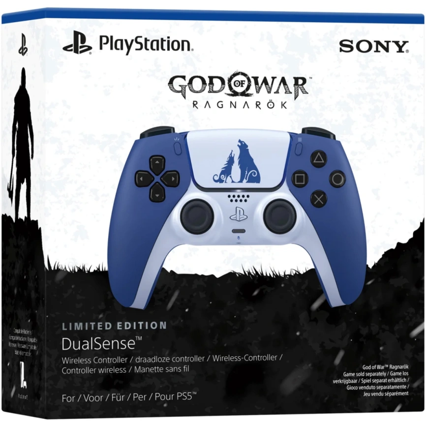 Джойстик беспроводной Sony DualSense для PS5 (CFI-ZCT1W) God of War Ragnarok Limited Edition фото 6