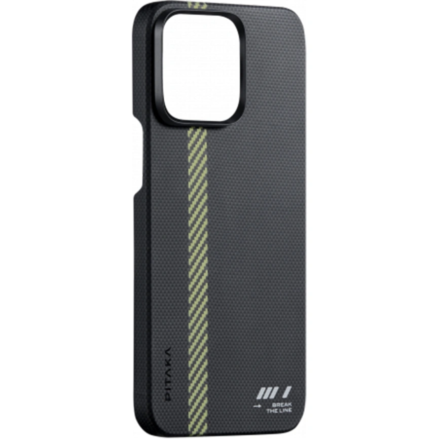 Чехол Pitaka Fusion Weaving MagEZ Case 5 для iPhone 15 Pro Break the Line фото 1