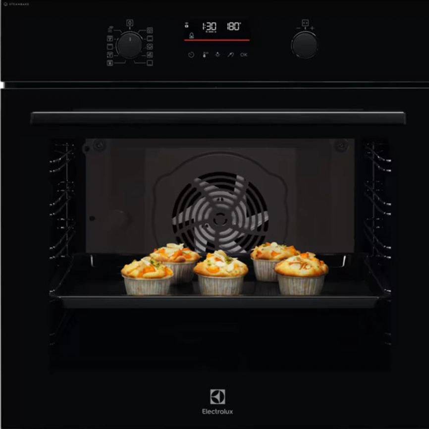Электрический духовой шкаф Electrolux EOD6F77WZ Black фото 1