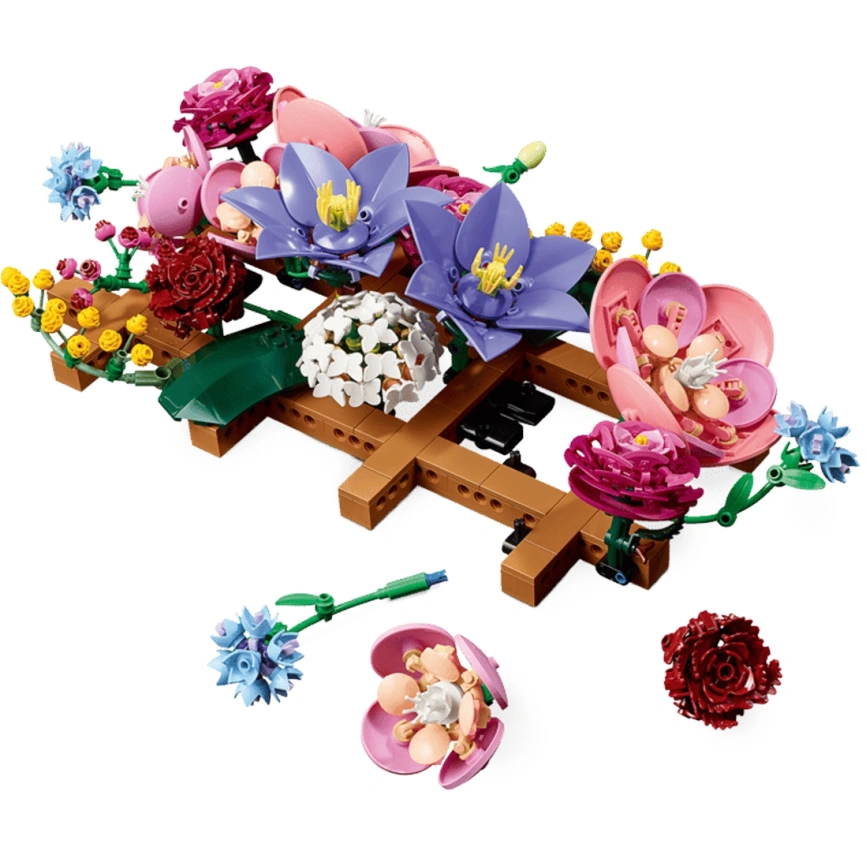 Конструктор LEGO Botanicals Flower Wall 11503 фото 2