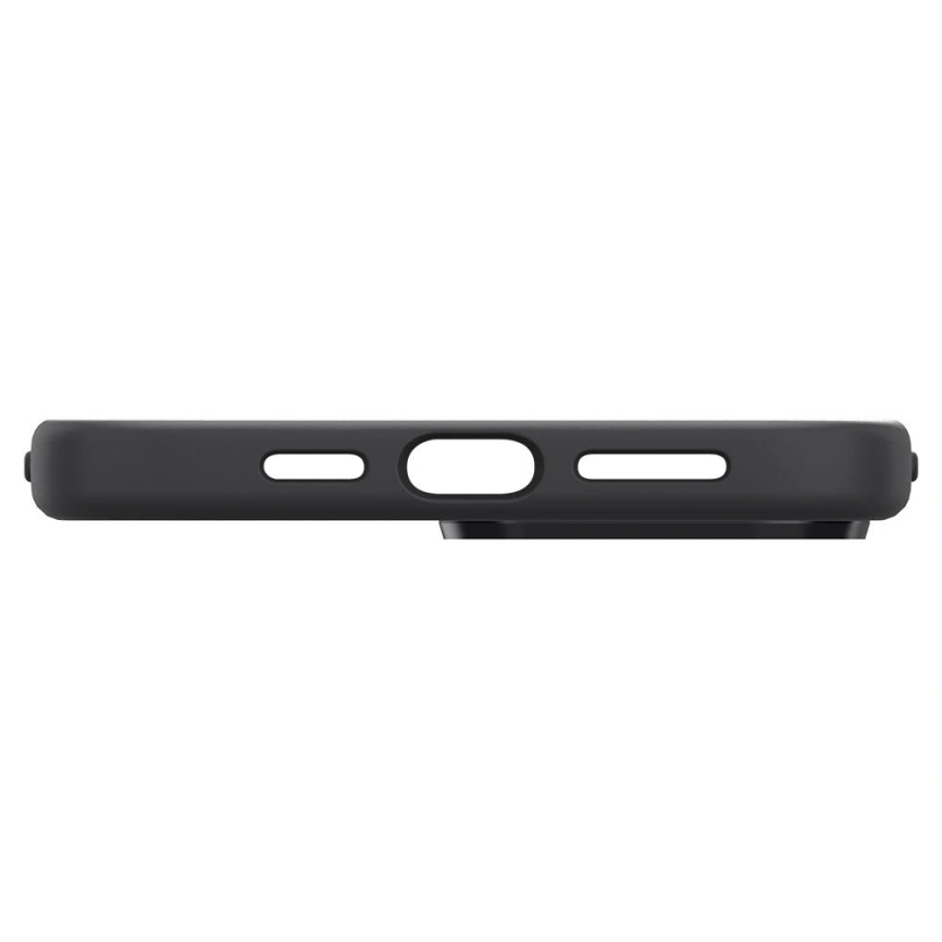 Чехол Spigen Silicone Fit для iPhone 13 Pro (ACS03283) Black фото 4
