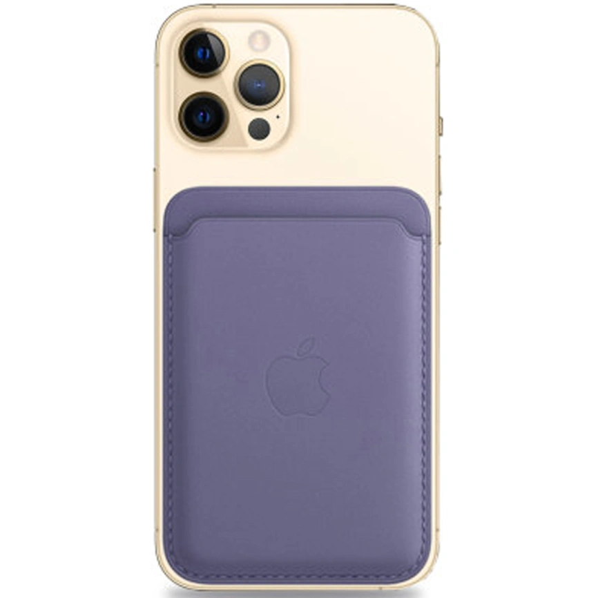 Картхолдер Apple iPhone Leather Wallet with MagSafe Wisteria (MM0W3) фото 3