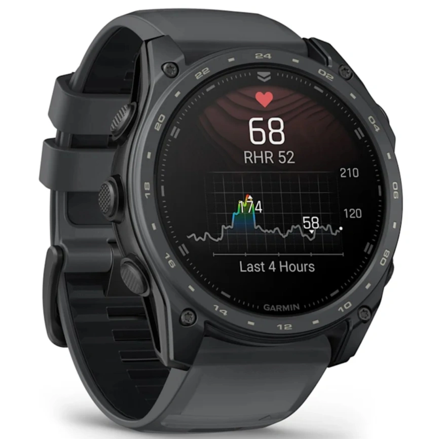 Смарт-часы Garmin Tactix 8 51mm Amoled Cerakote Ultralight Solver (010-04553-01) Slate Gray фото 2
