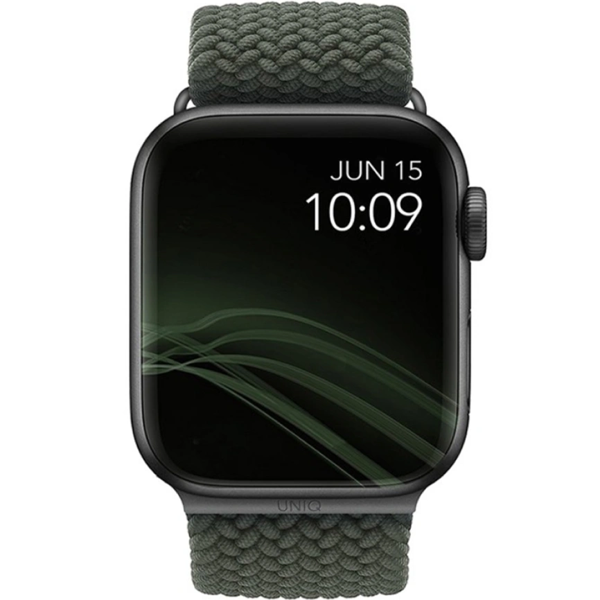 Ремешок Uniq Aspen Design Strap Braided для Apple Watch 38/40/41 Green фото 7