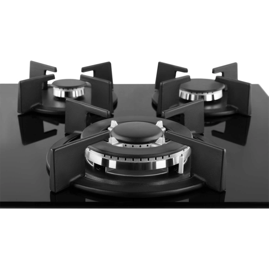 Газовая варочная панель Weissgauff HG 451 BGH Black фото 5