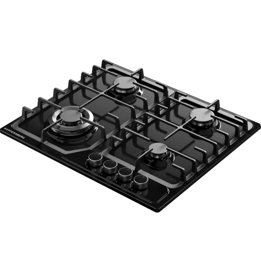 Газовая варочная панель Kuppersberg FS 66 B Black фото 2