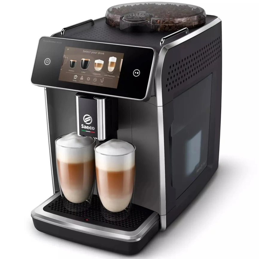 Кофемашина Saeco GranAroma Deluxe SM6682/10 Black фото 2