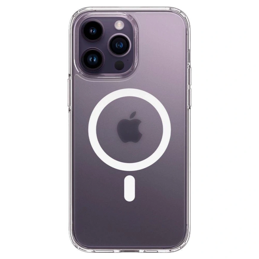 Чехол Spigen Ultra Hybrid Mag Magsafe для iPhone 14 Pro Max (ACS05583) Frost Clear фото 7