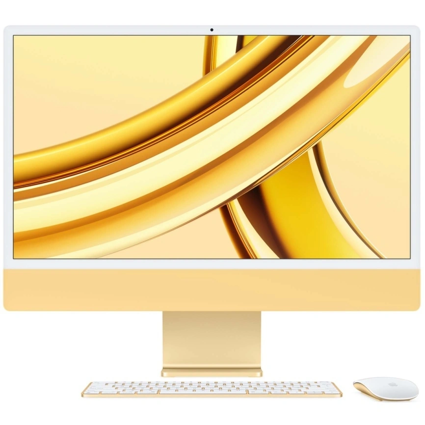 Моноблок Apple iMac (2023) 24 Retina 4.5K M3 8C CPU, 10C GPU/16GB/512Gb Yellow (Z19G001KQ) фото 1