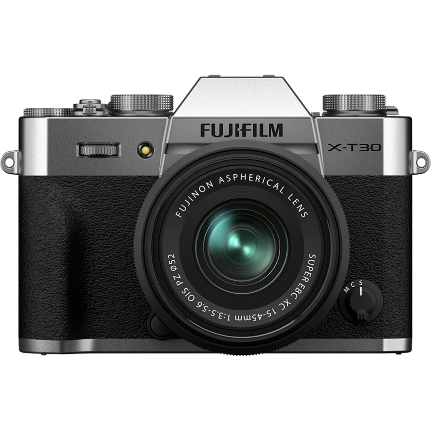 Фотоаппарат со сменной оптикой Fujifilm X-T30 II Kit 15-45mm Silver фото 1