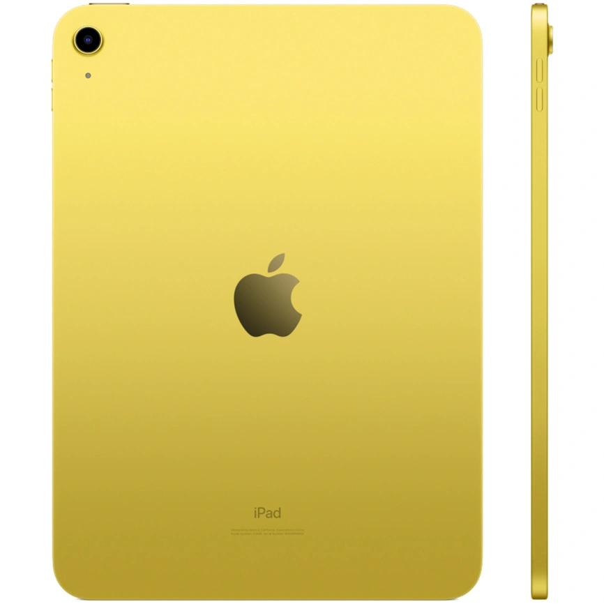 Планшет Apple iPad 10.9 (2022) Wi-Fi 64Gb Yellow (MPQ23) фото 3