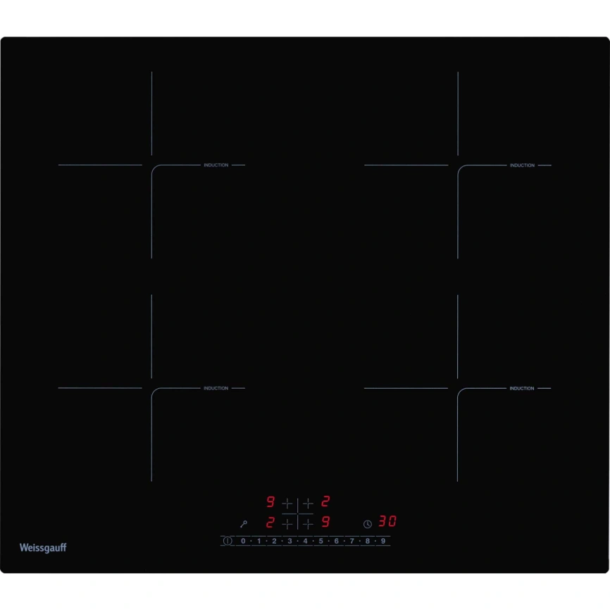 Индукционная варочная панель Weissgauff HI 632 BSC Black фото 1