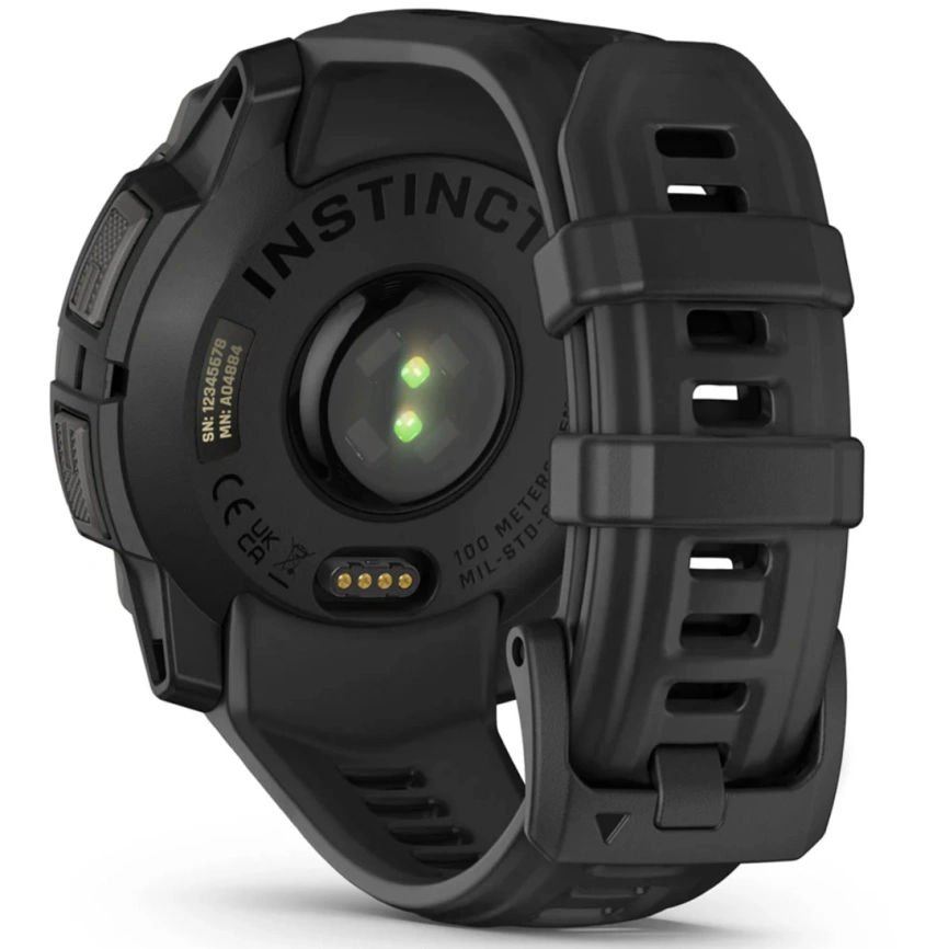 Смарт-часы Garmin Instinct 3 45mm Amoled Black (010-02936-00) фото 2