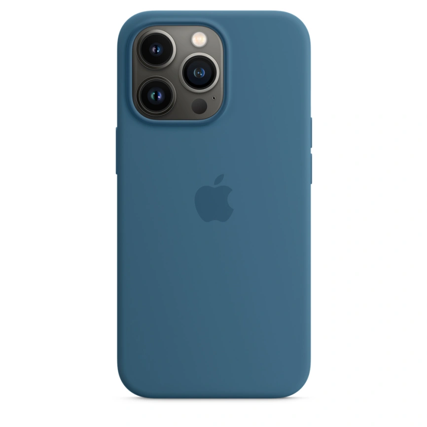 Силиконовый чехол Apple MagSafe для iPhone 13 Pro Polar Blue фото 6