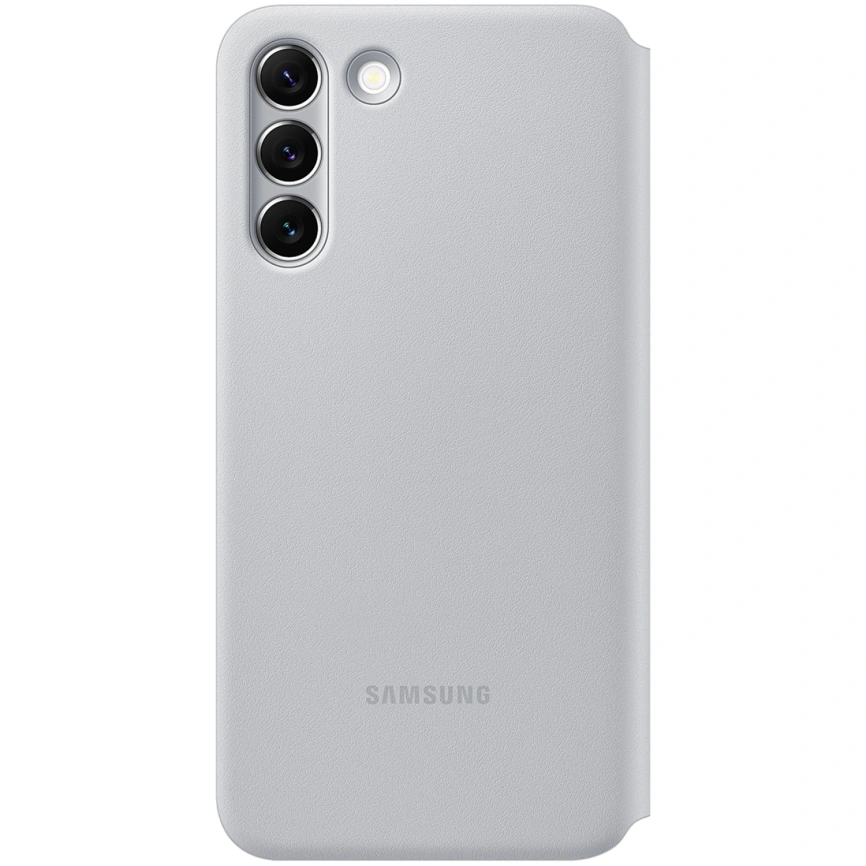 Чехол Samsung Smart LED View Cover Galaxy S22 Plus (EF-NS906PJEGRU) Light Grey фото 3