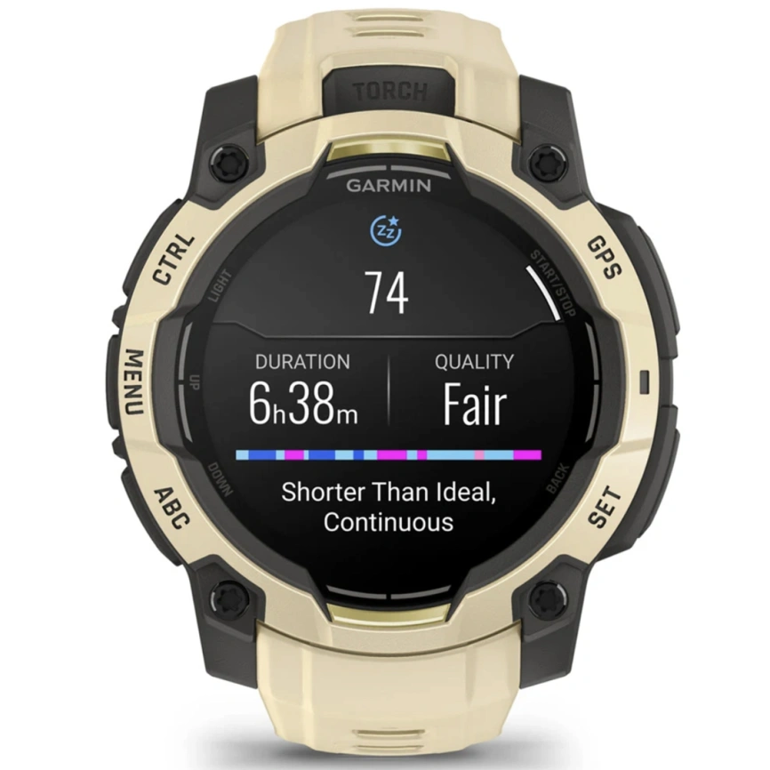 Смарт-часы Garmin Instinct 3 45mm Amoled Citrine (010-02936-02) фото 2