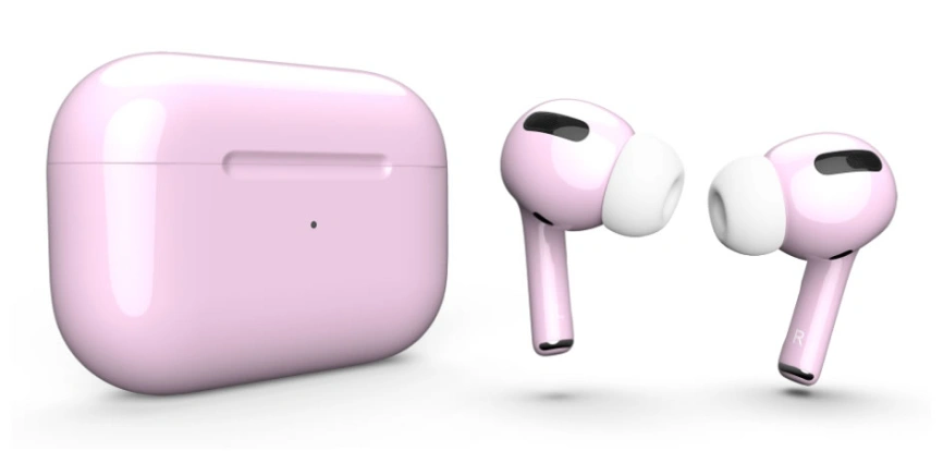 Наушники Apple AirPods Pro Color Light Pink Glossy фото 1