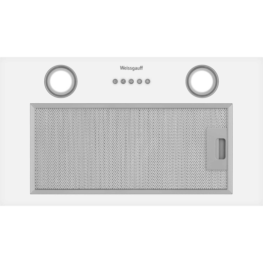 Встраиваемая вытяжка Weissgauff BOX 600 PB WH White фото 3
