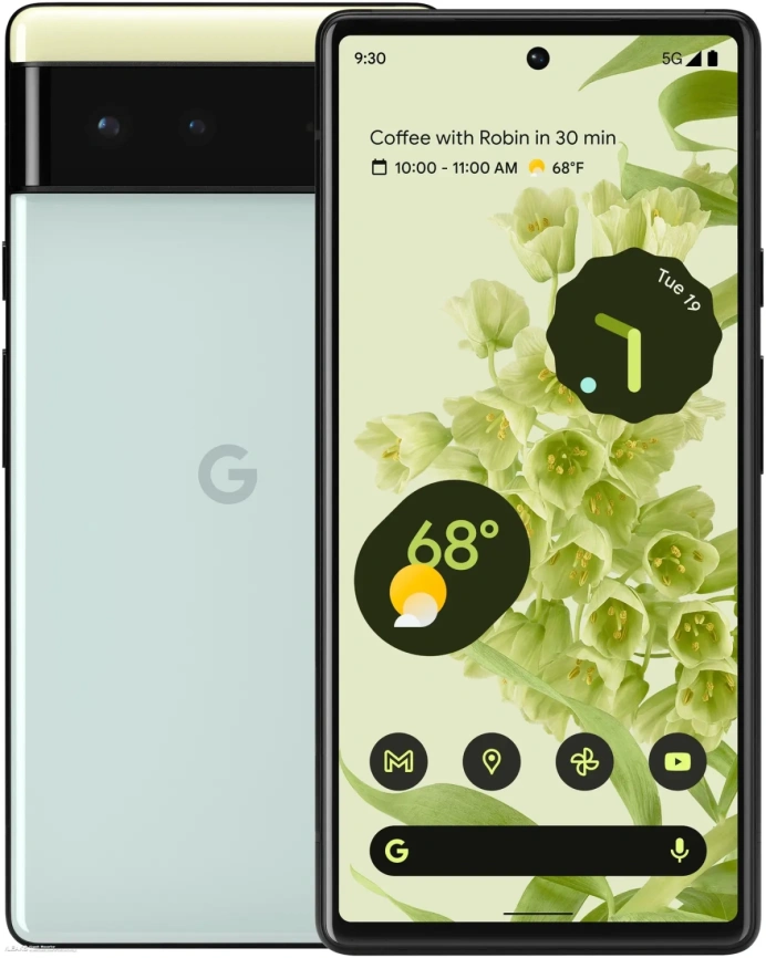 Смартфон Google Pixel 6 8/128GB Sorta Seafoam Зеленый (JP) фото 1