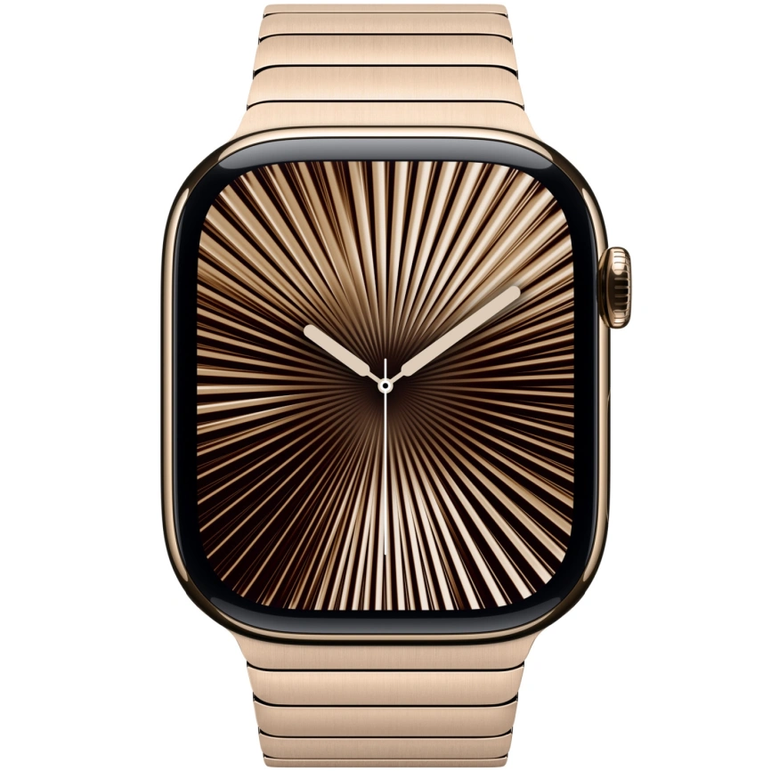 Ремешок Apple Watch 46mm Gold Link Bracelet фото 3
