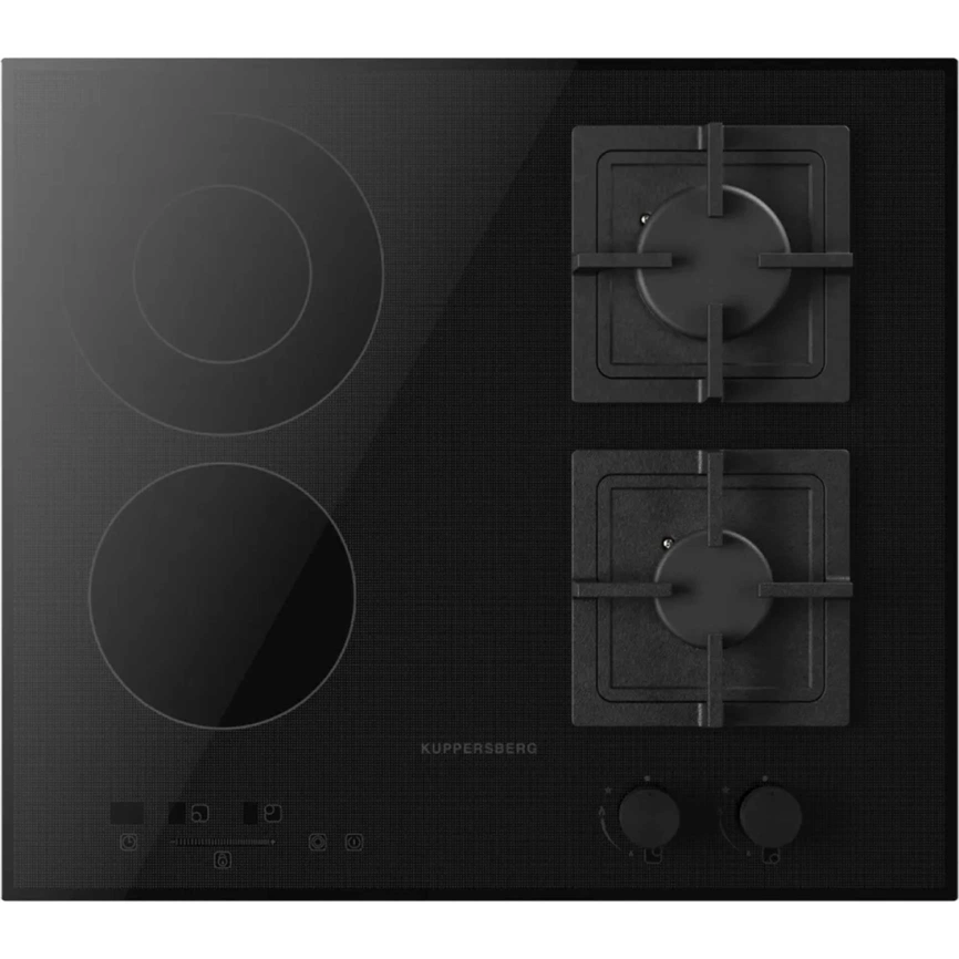 Комбинированная варочная панель Kuppersberg EGS 600 Black фото 1