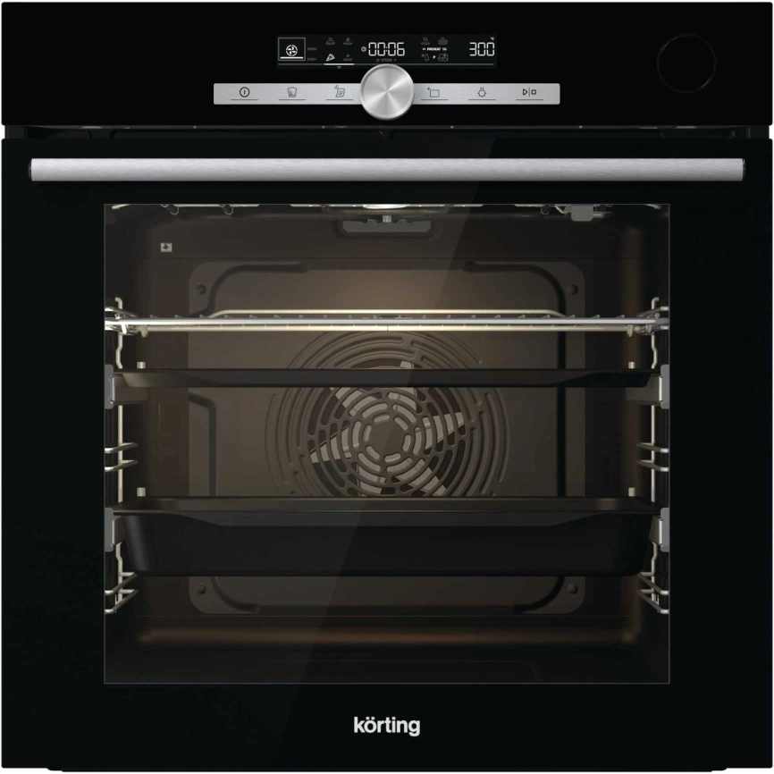 Электрический духовой шкаф Korting OKB 9982 EN ST Black фото 1