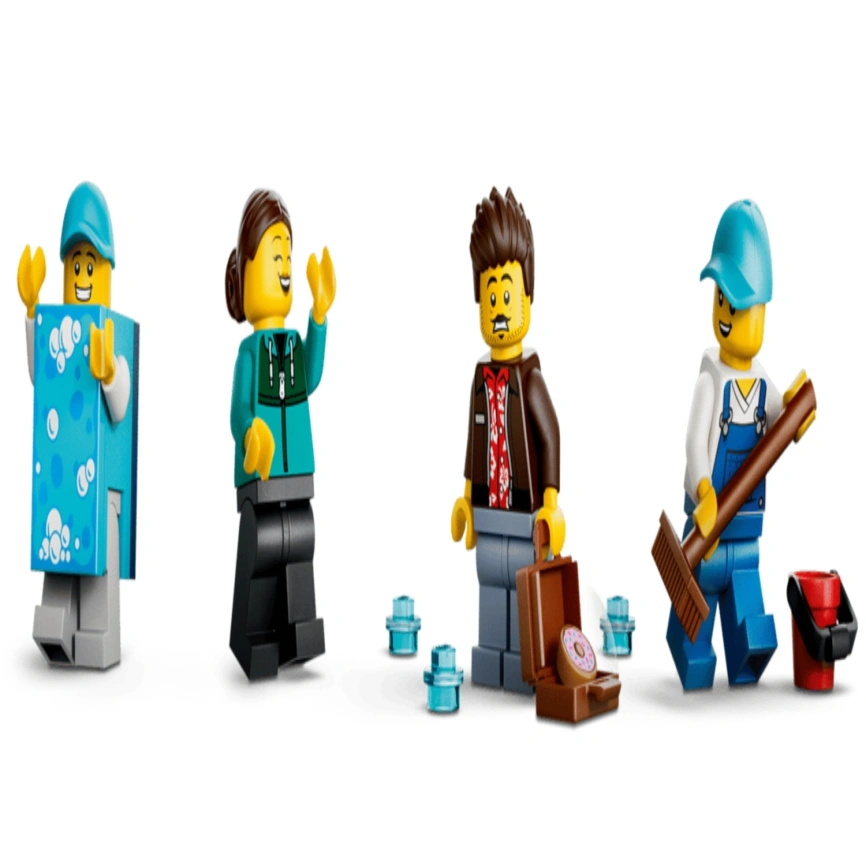 Конструктор LEGO City Robot Car Wash 60497 фото 3