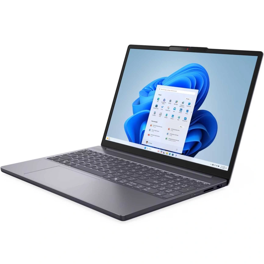 Ноутбук Lenovo IdeaPad Slim 3 15ARP10 15.3 IPS/R5-150/16Gb/512Gb SSD (83K700UDRK) Luna Grey фото 1
