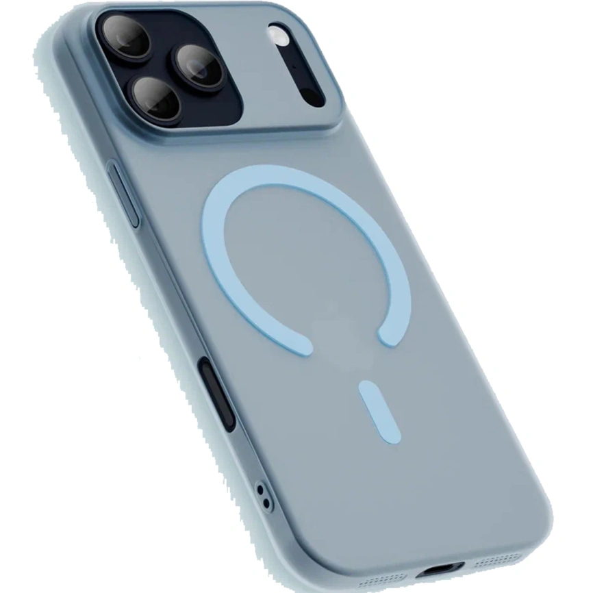 Чехол Gurdini Slim Series with MagSafe для iPhone 17 Pro Blue фото 1